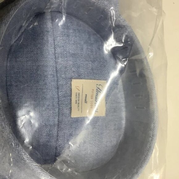 NEW STENSTROMS Men's Shirt Fitted Body Button Up Long Sleeve Size S Blue - Picture 6 of 6